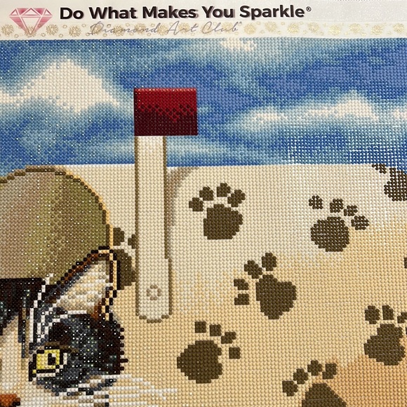 COMPLETED Diamond Art Club Toulouse Largent Mailbox Artist Lowell Herrero - Picture 5 of 17